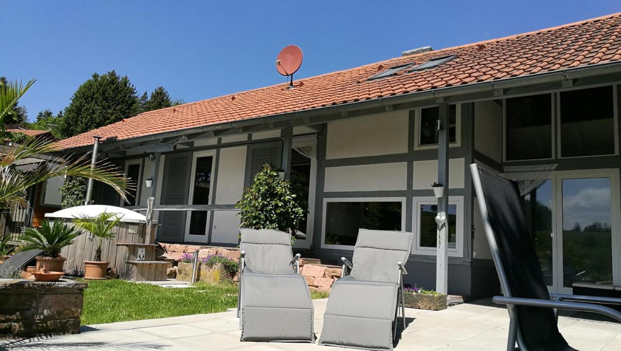 Ferienhaus Glucksmoment 그라젤렌바흐 외부 사진