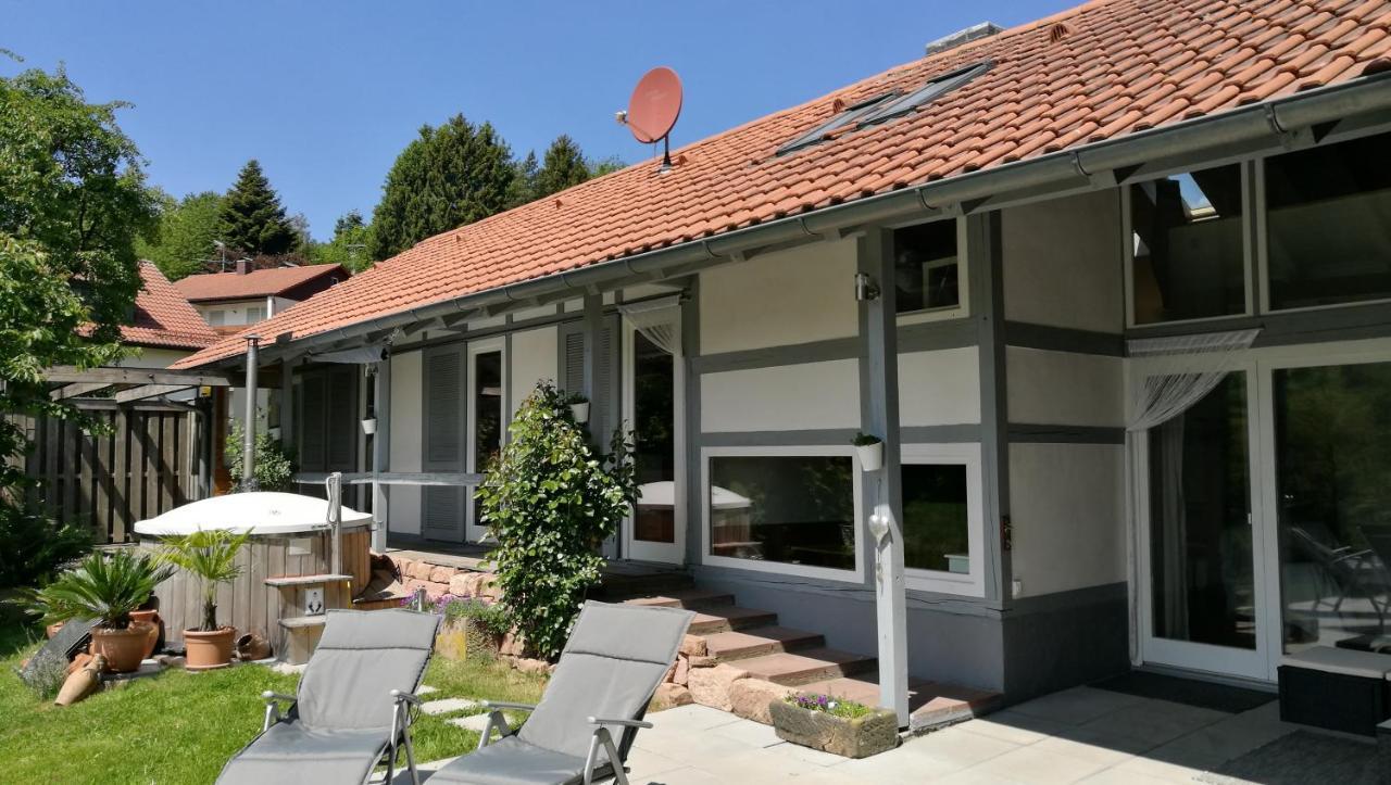 Ferienhaus Glucksmoment 그라젤렌바흐 외부 사진